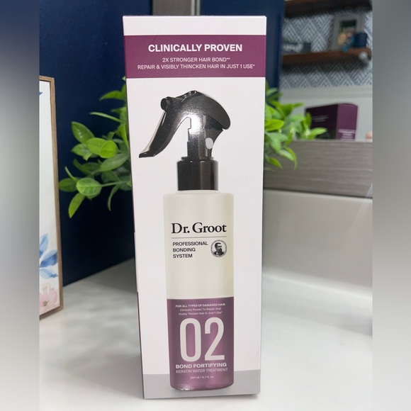 Dr. Groot Professional Bonding System Bond Fortifying #2 Keratin Water (NIB) - Picture 4 of 5